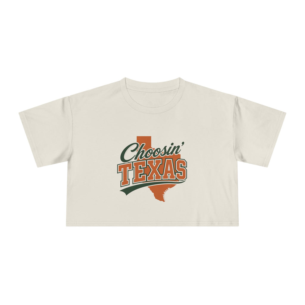 Choosin Texas - Crop Tee