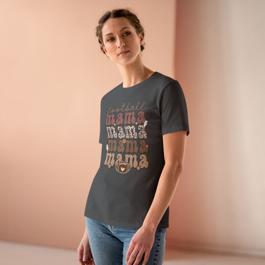 Football Mama x4 - Cotton Tee