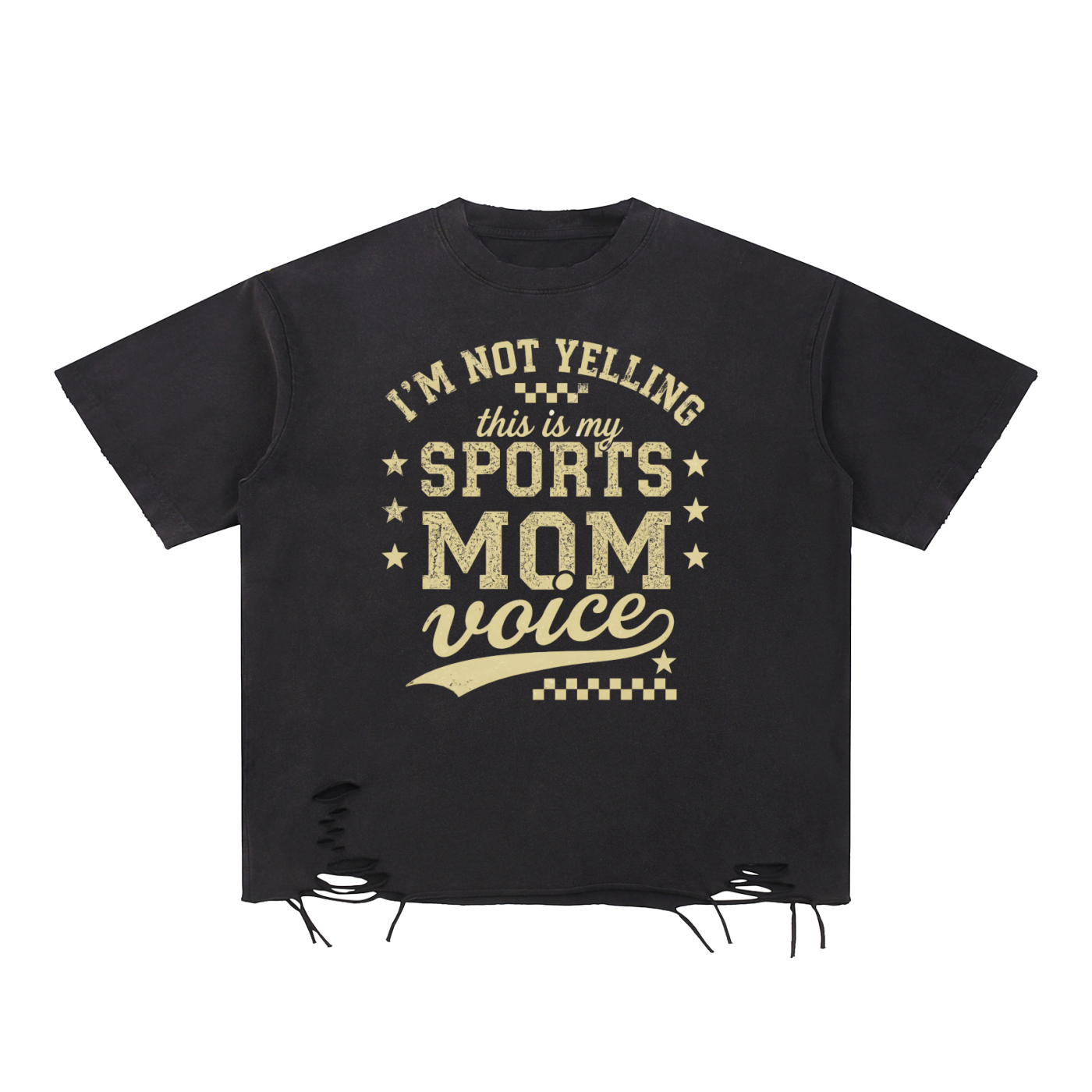 Loud,sportsmom,mom,imnotyelling,oversized,ripped