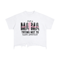 Just A Mama - Vintage Wash Boxy Distressed Hem T-Shirt