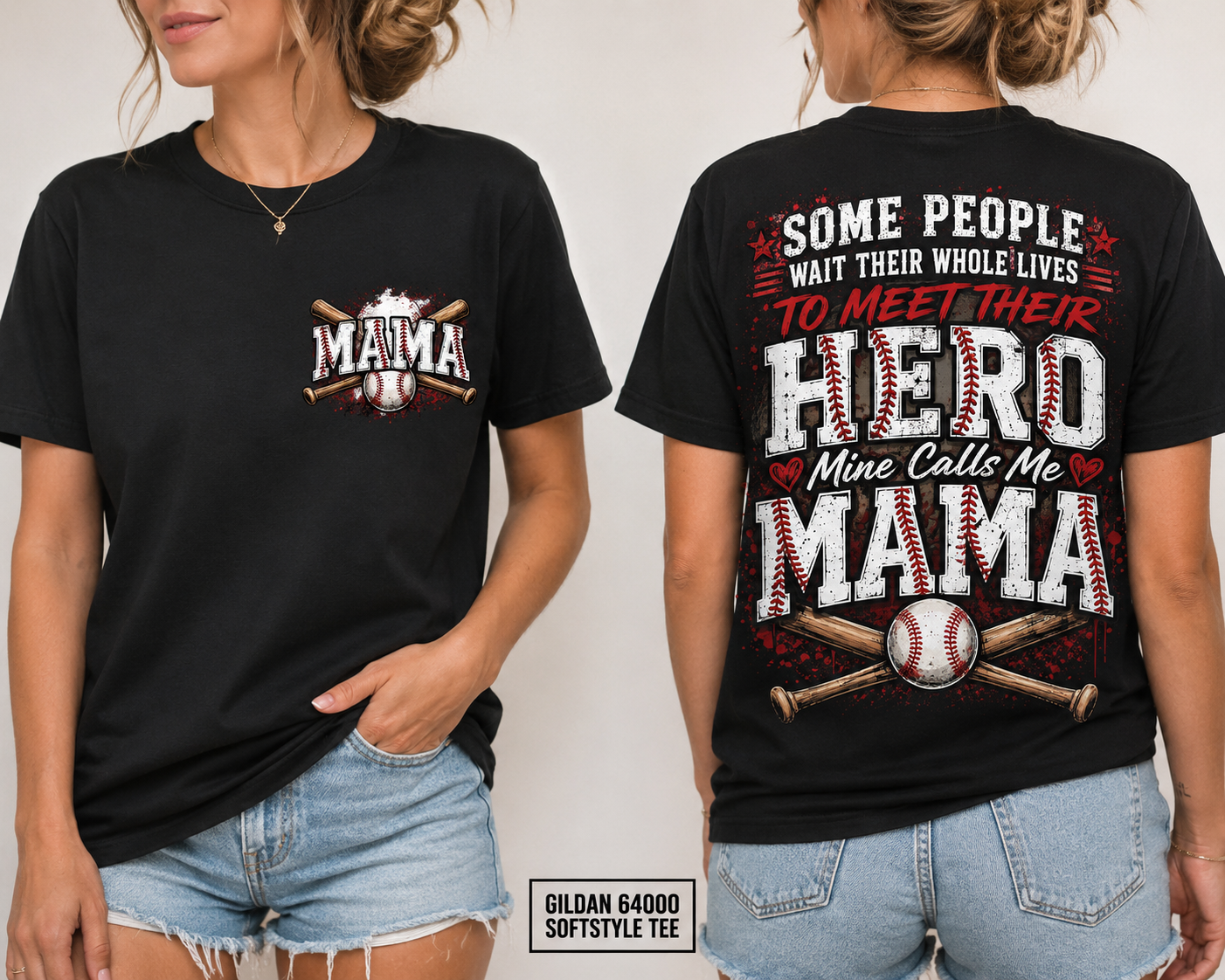 Mama Hero - Softstyle T-Shirt