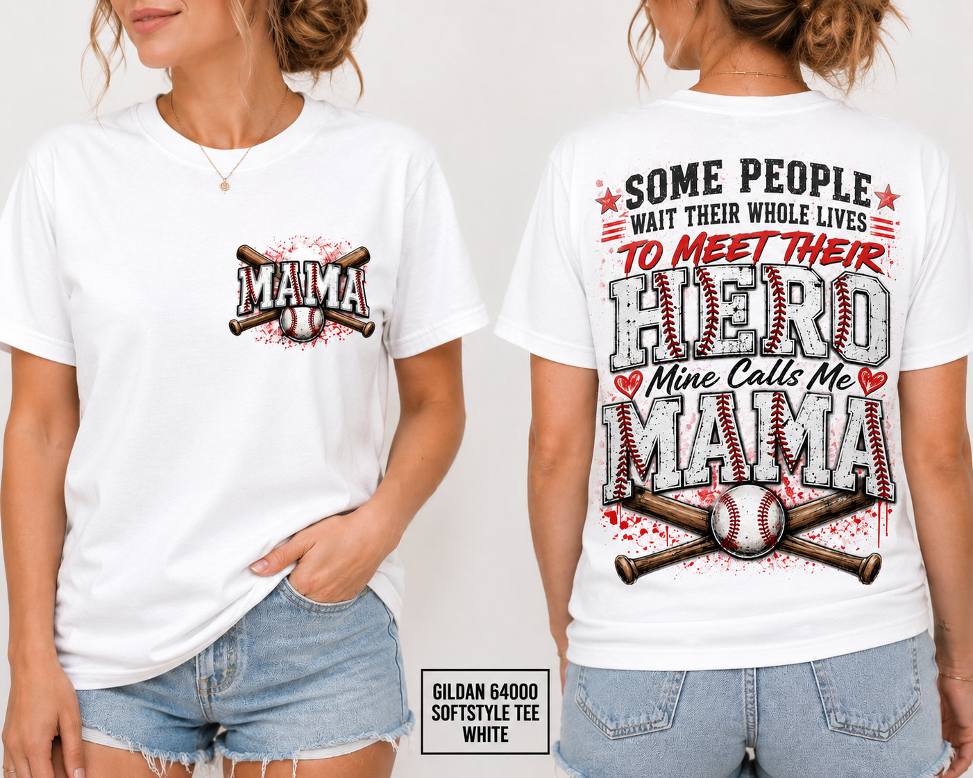 Mama Hero - Softstyle T-Shirt