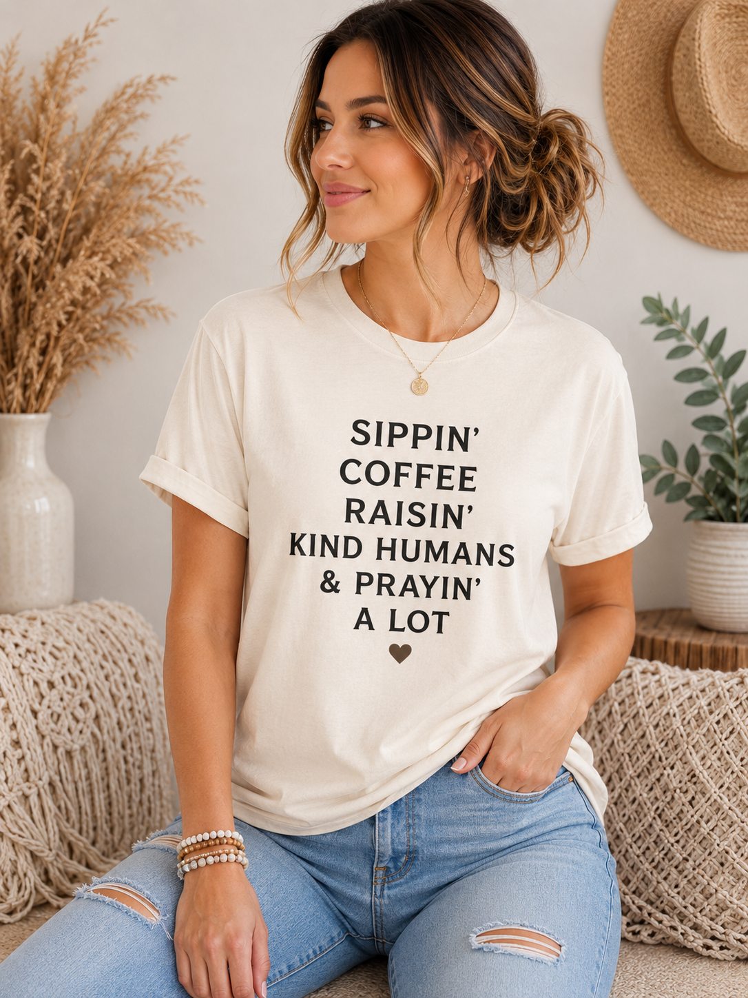 SIPPIN COFFEE - Short Sleeve Tee