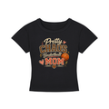 Pretty Chaos Basketball Mom Crop Top